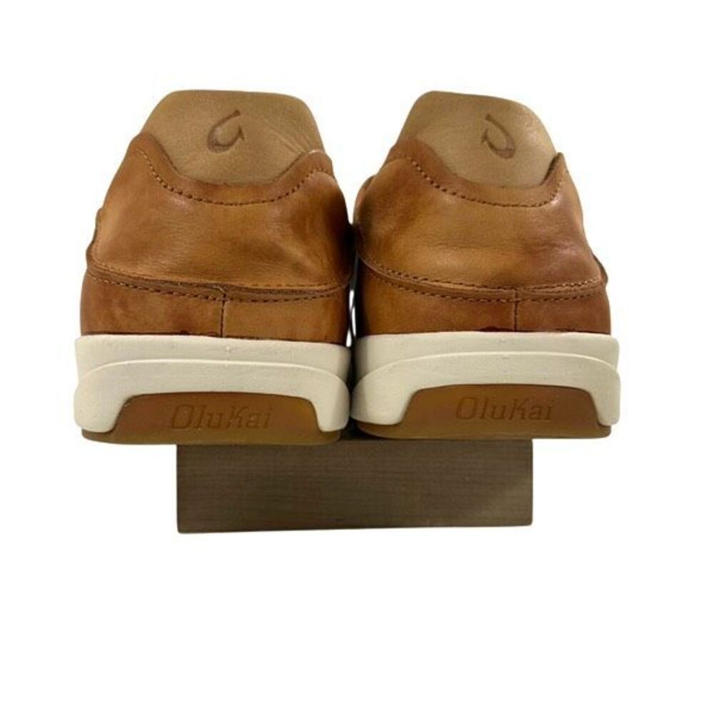 Olukai Lae’ahi Li’ili Nubuck Leather Lace-up Sneakers Men’s Size 13 - Picture 5 of 9